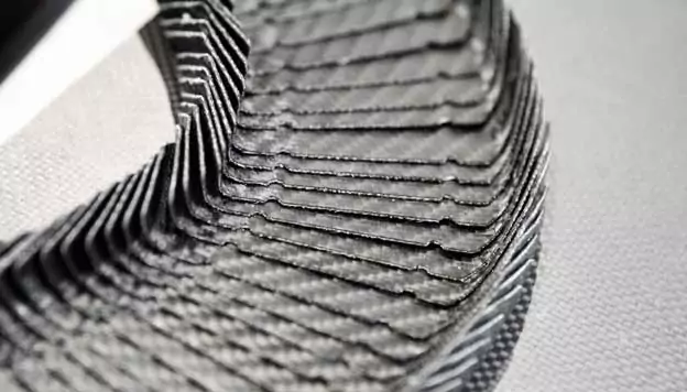 Compression molded thermoplastic structural components made from recycled carbon fiber-FU--01min